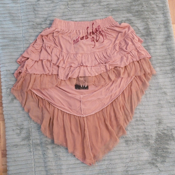 Designer 2pc skirt set silk and rayon - Picture 5 of 6